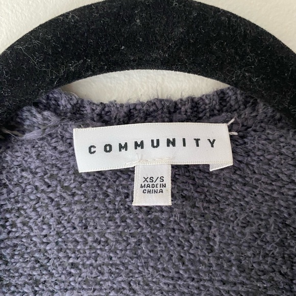 Oversized Sleeveless Sweater, Size XS - Picture 2 of 3